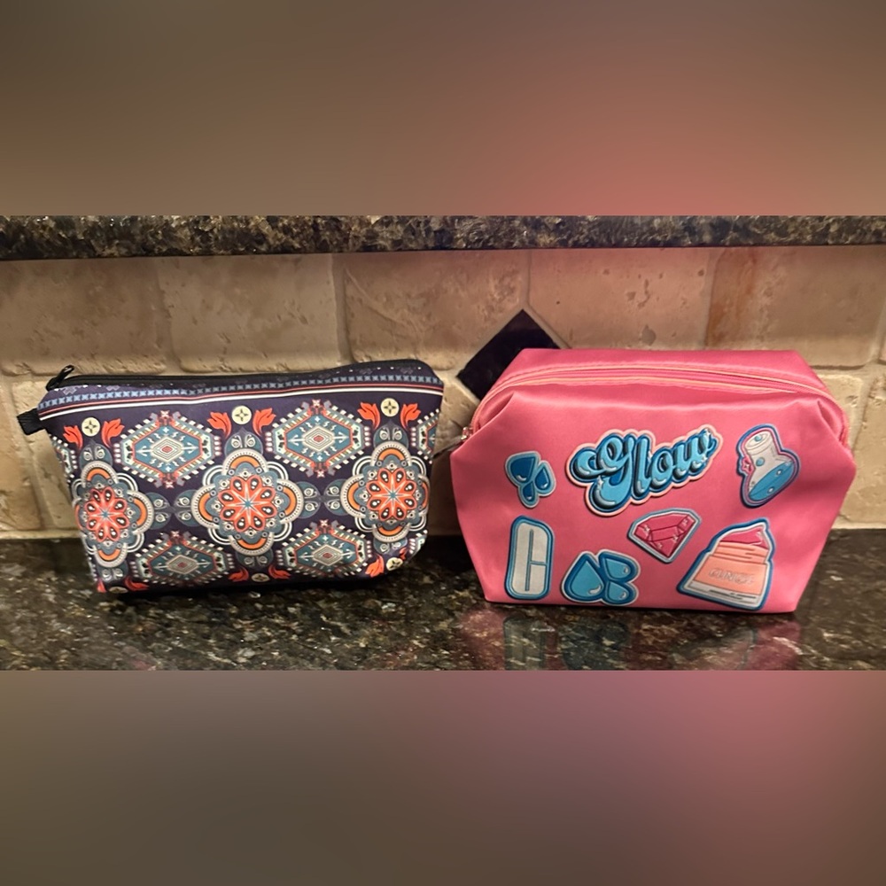 Bundle of 2 NEW Makeup Bags